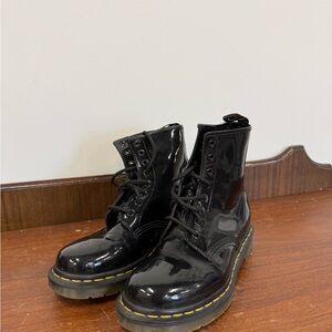 Dr. Martens Black Leather Boots